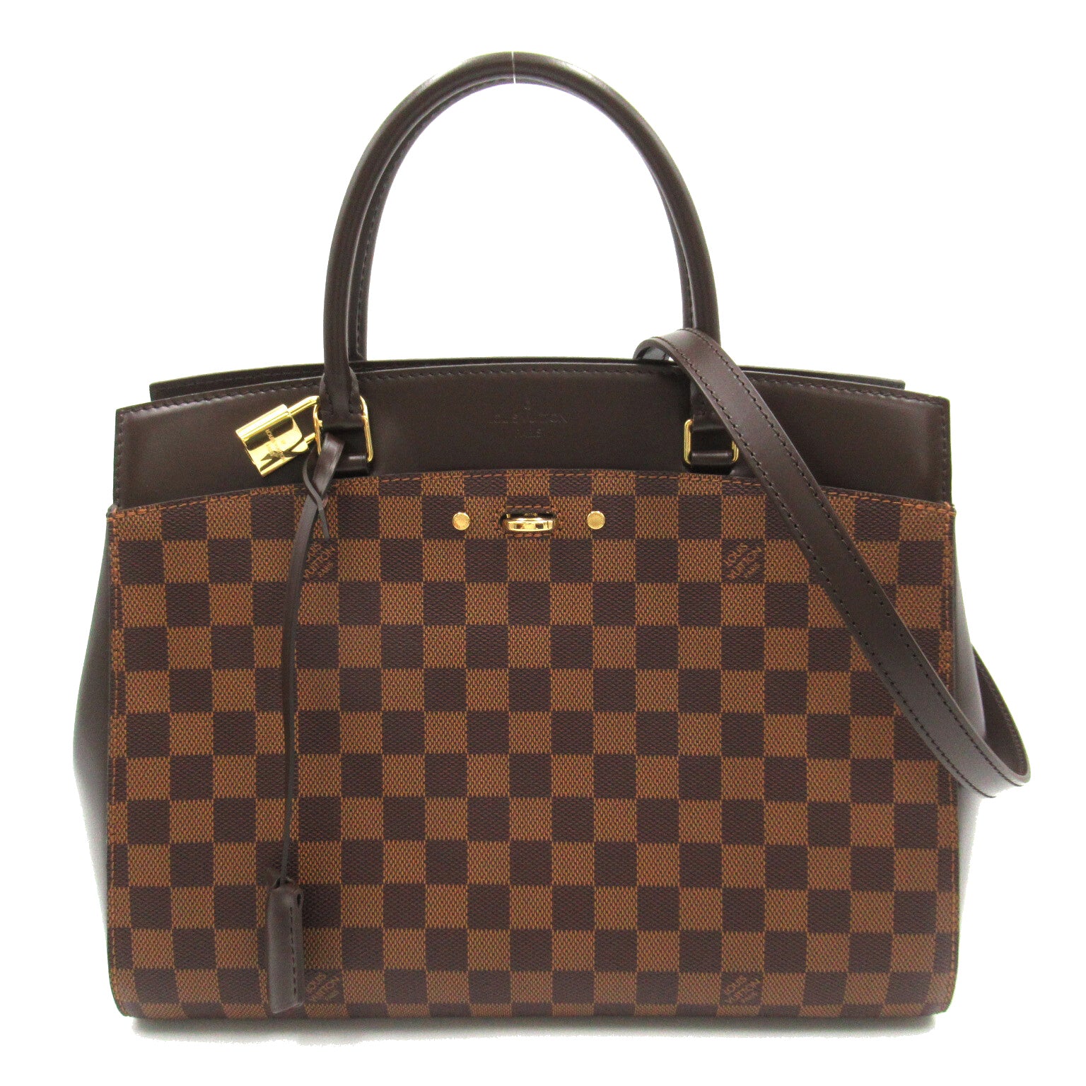 Louis Vuitton Louis Vuitton Rivoli MM 2w Shoulder Bag PVC Coated Canvas Damier  Brown  N41150