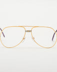 Cartier Santos Glasses GP Gold