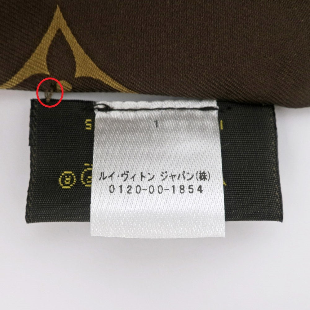 Louis Vuitton Monogram Confidential Silk M78655 Bandana LongsCalf