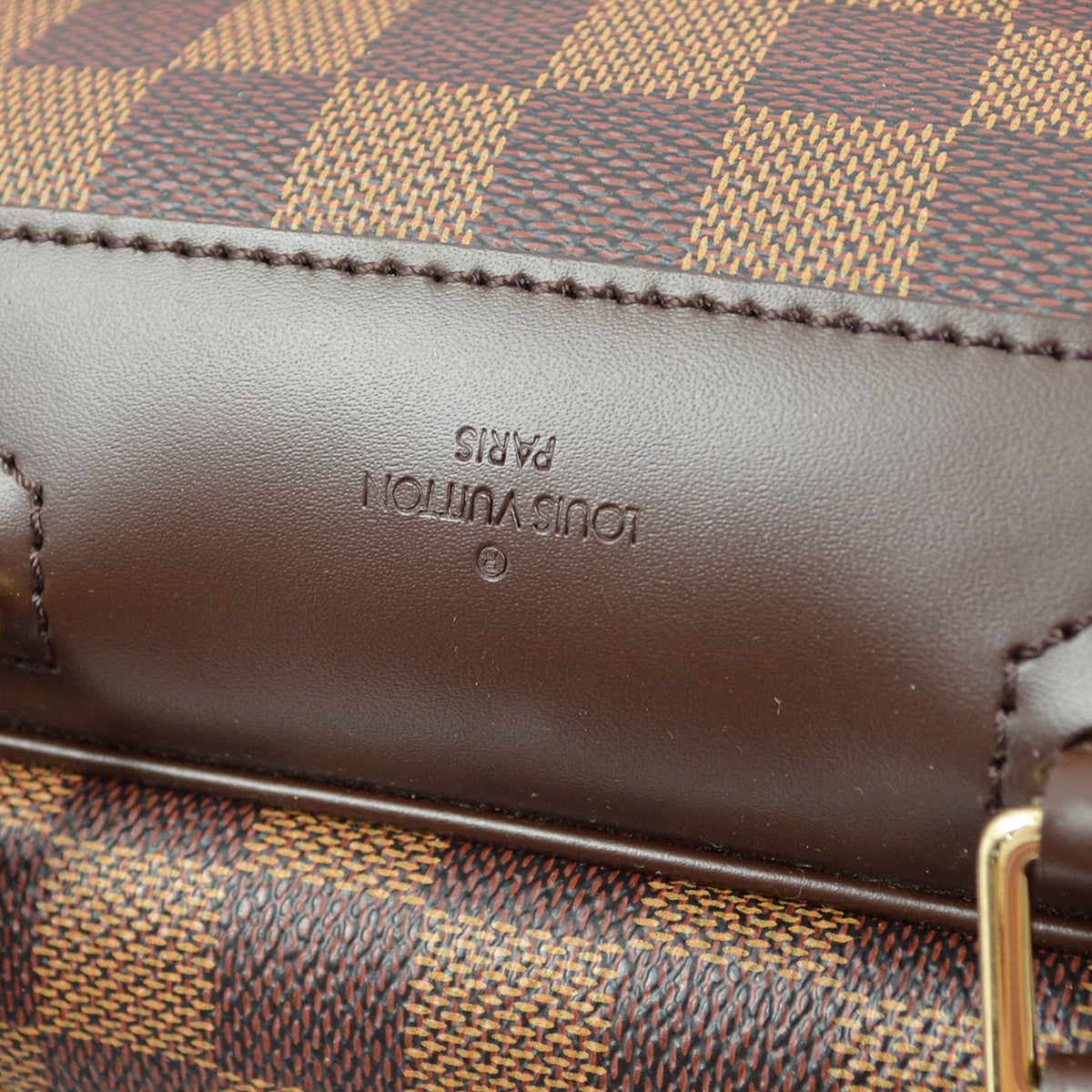 Louis Vuitton 2006 Damier Deauville Bowling Vanity Handbag N47272