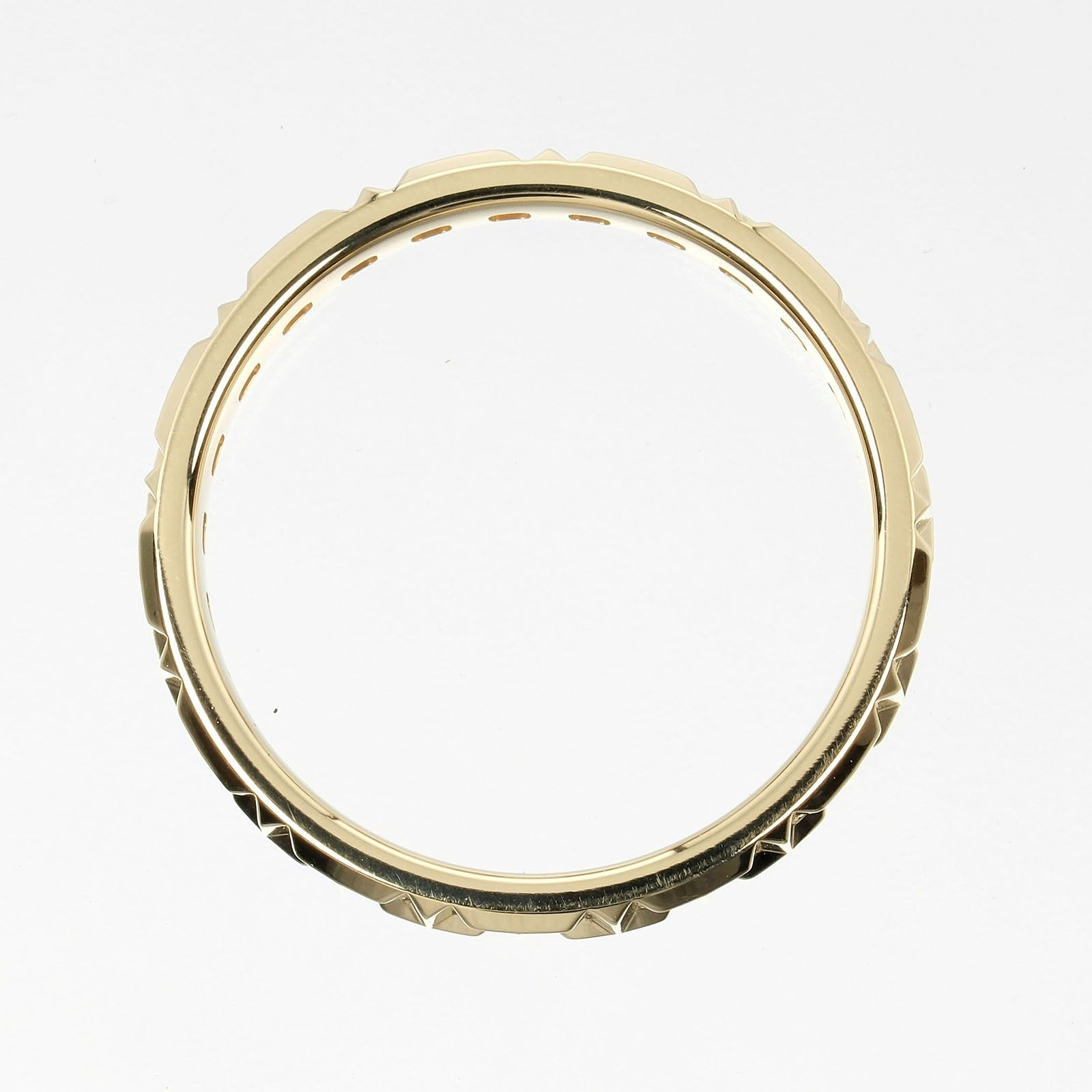 Tiffany Tiffany & Co. T Touro 16 Ring Ring 3.5mm K18 YG Yellow G  3.9g