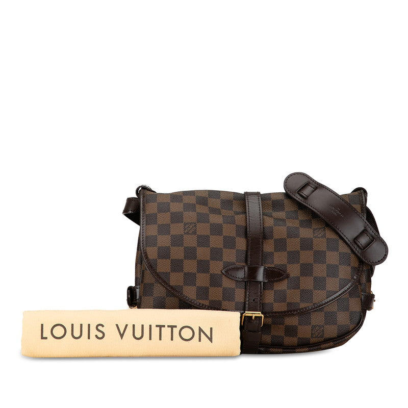 Louis Vuitton Damier Sommelier SP   Shoulder Bag N48081 Brown PVC Leather  Louis Vuitton