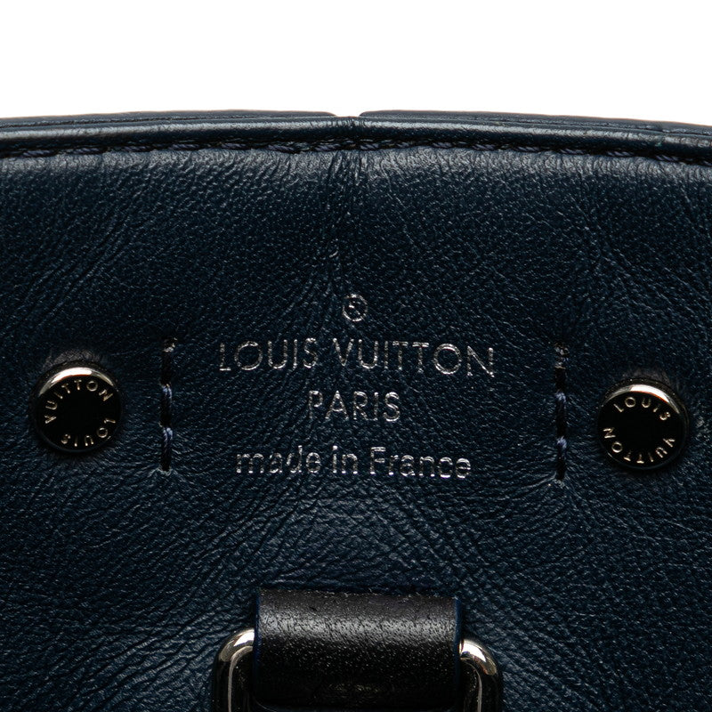 Louis Vuitton Pearl Handbag 2WAY M54778 Noir Navy  Leather  Lois Vuitton