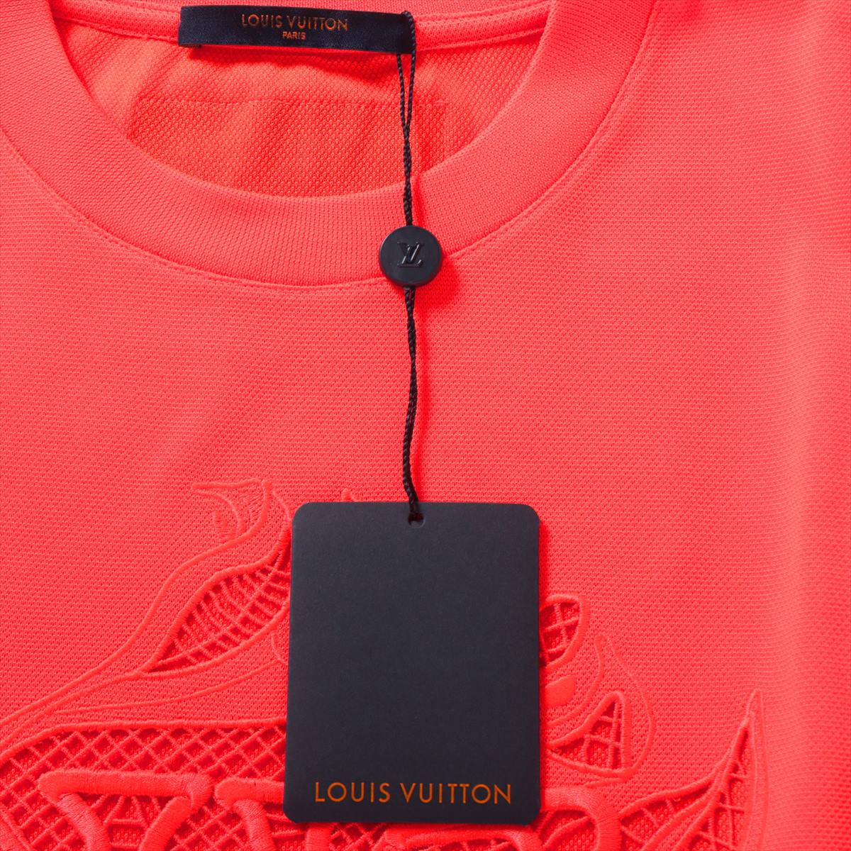Louis Vuitton 20SS Cotton X   M Mens Orange RM201 LV Vegetable Race Embroidery