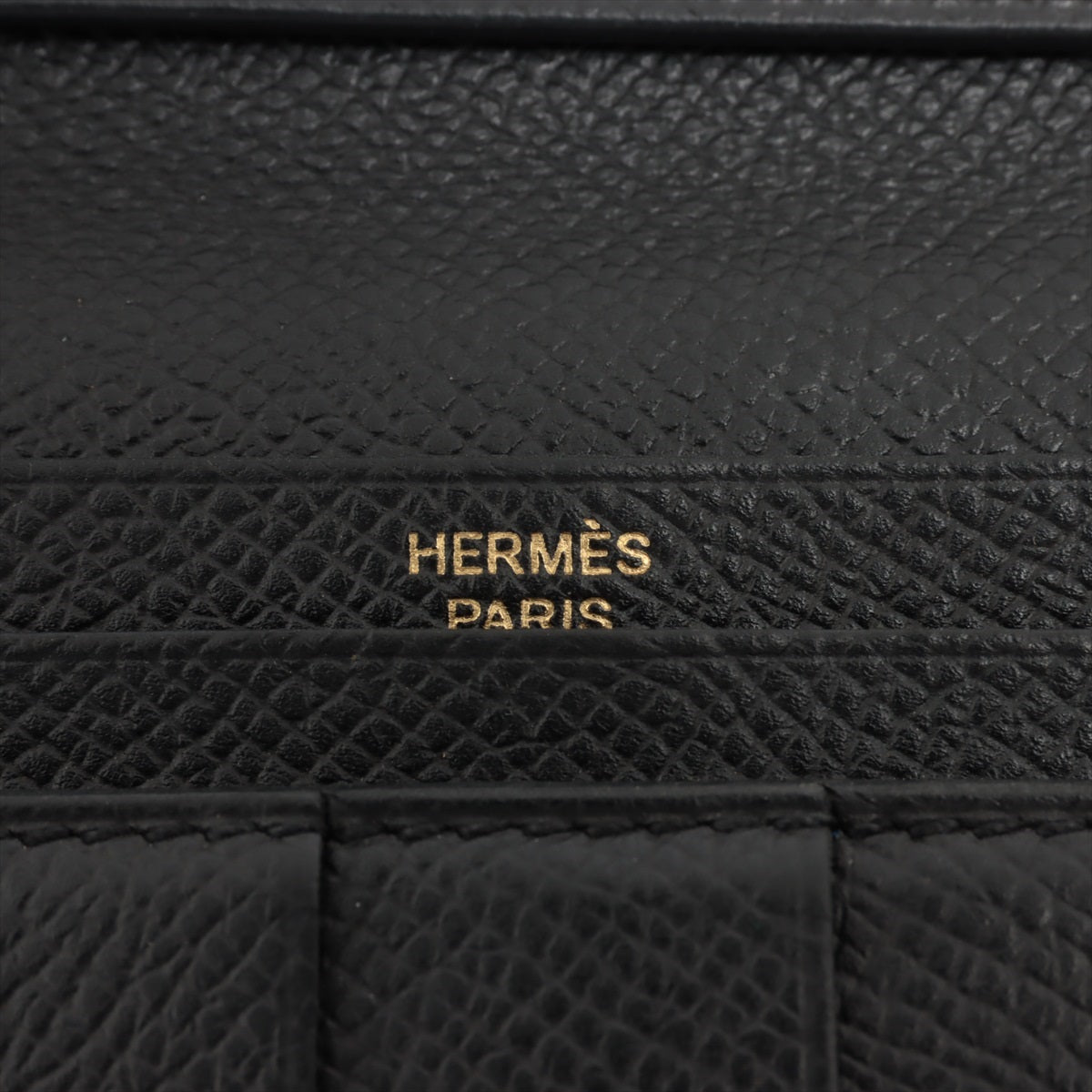 Hermes  Epsom Long Wallet Black G