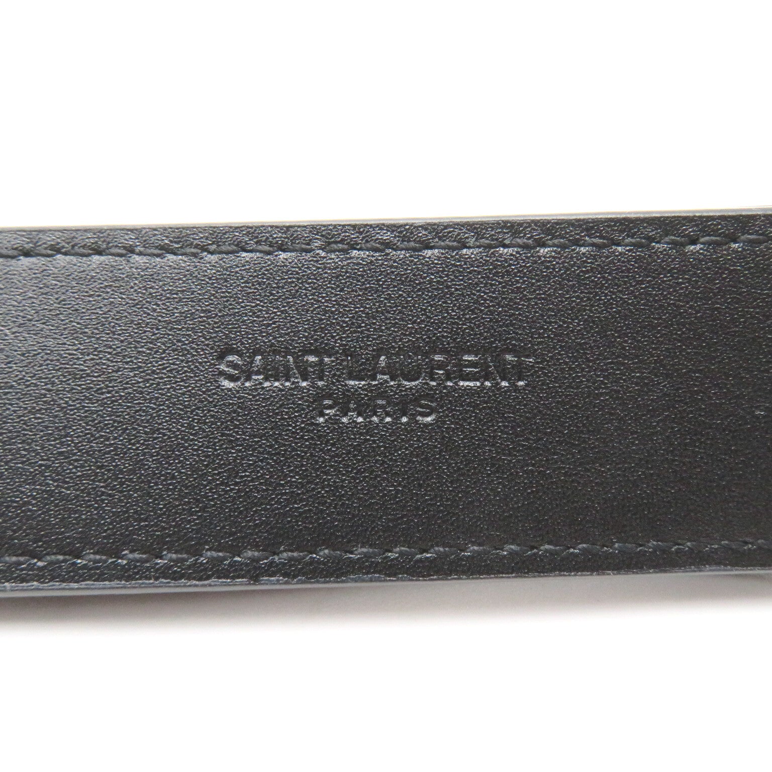 Saint Laurent Classic Monogram Belt Bag Waist Bag Body Bag Linen Leather Mens Black Nero 590076GIV6E1000
