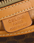 Celine Brown Macadam Messenger Shoulder Bag