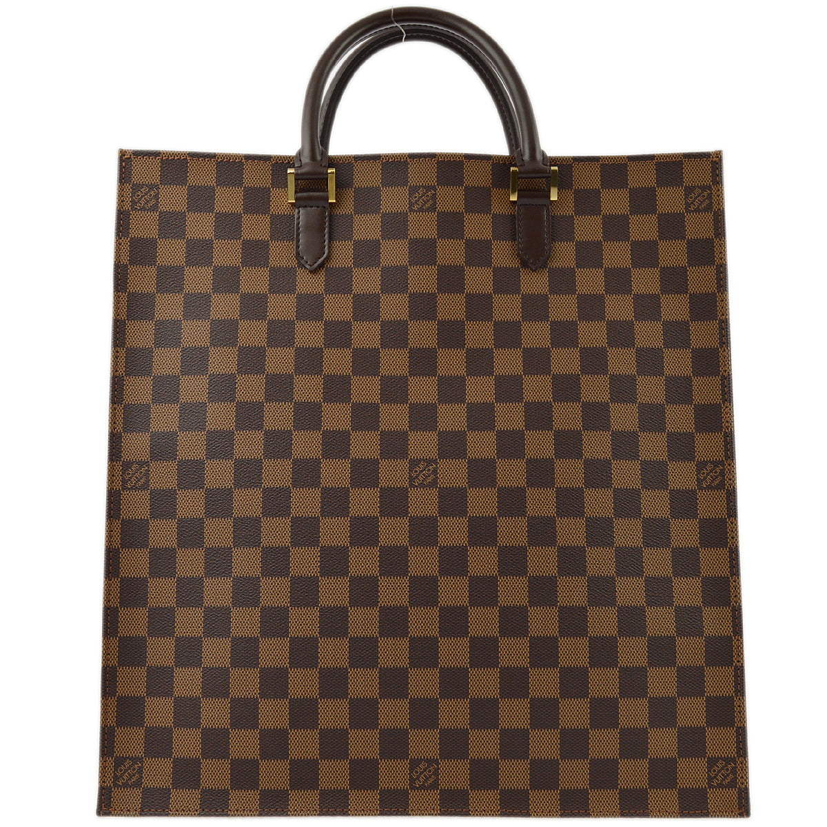 Louis Vuitton 2008 Damier Sac Plat Tote Handbag N51140