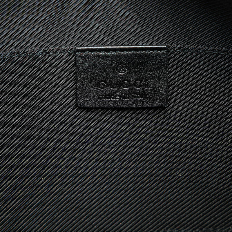 Gucci GG Canvas Mini One-Shoulder Handbag 32160 Black Canvas Leather  Gucci