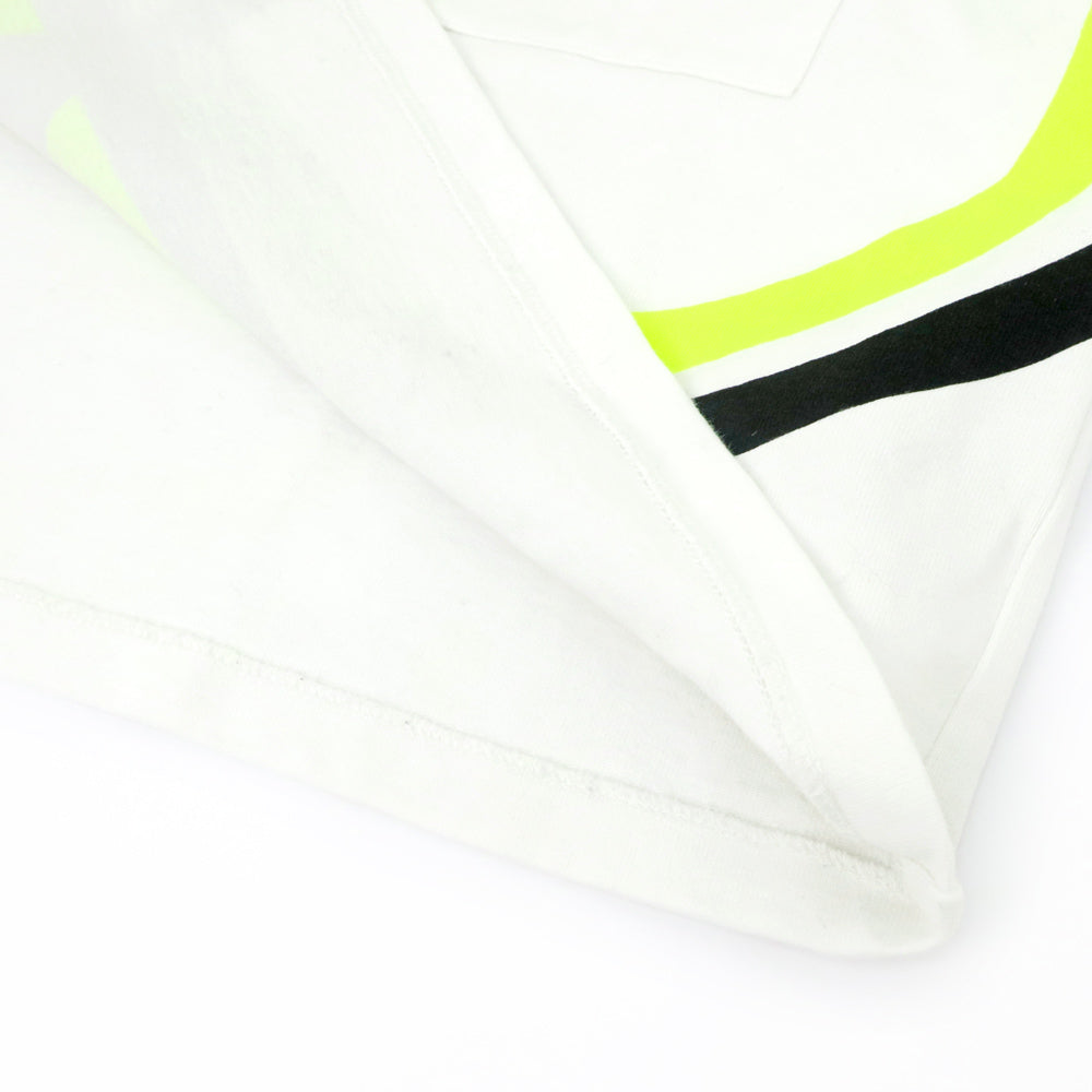 Valentino Over-Size  M Size TB0MG06V5HP White Neon Yellow Black y  Apparel Women&#39;s Dress