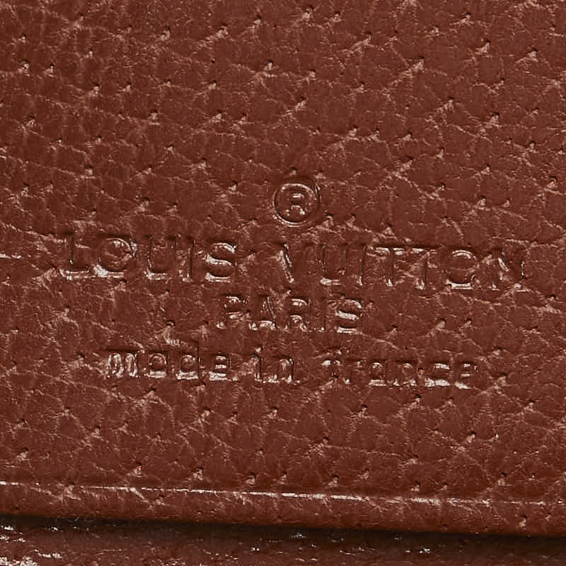 Louis Vuitton Monogram Pochette Passport Long Wallet Brown PVC Leather  Louis Vuitton