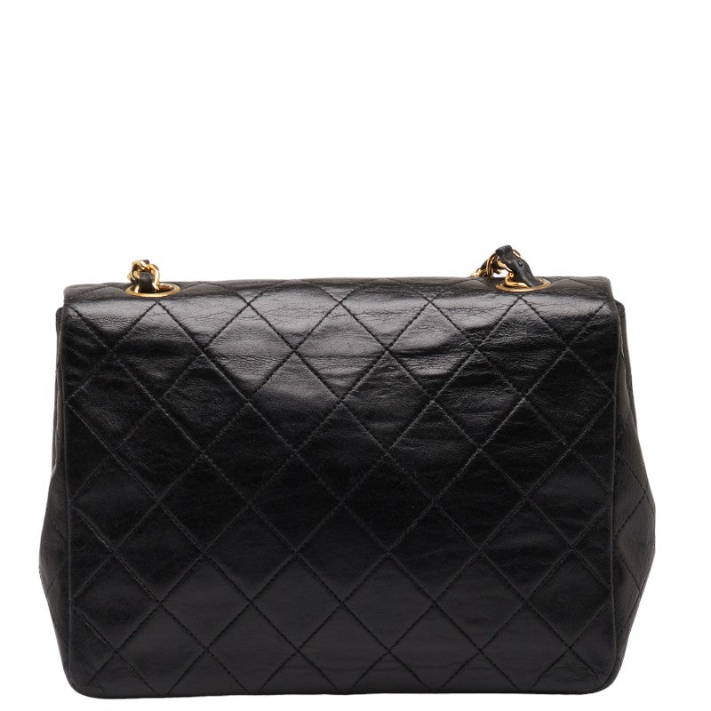 Chanel Matrasse Coco  Chain Shoulder Bag Black  S  Chanel