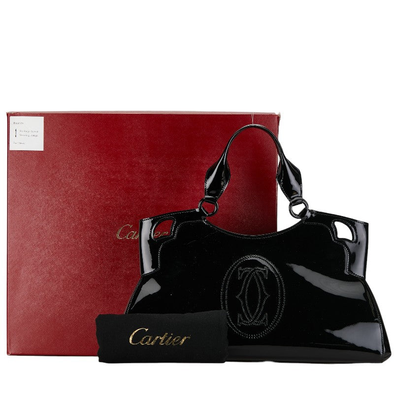 Cartier Musterline Tote Handbag Black   Cartier
