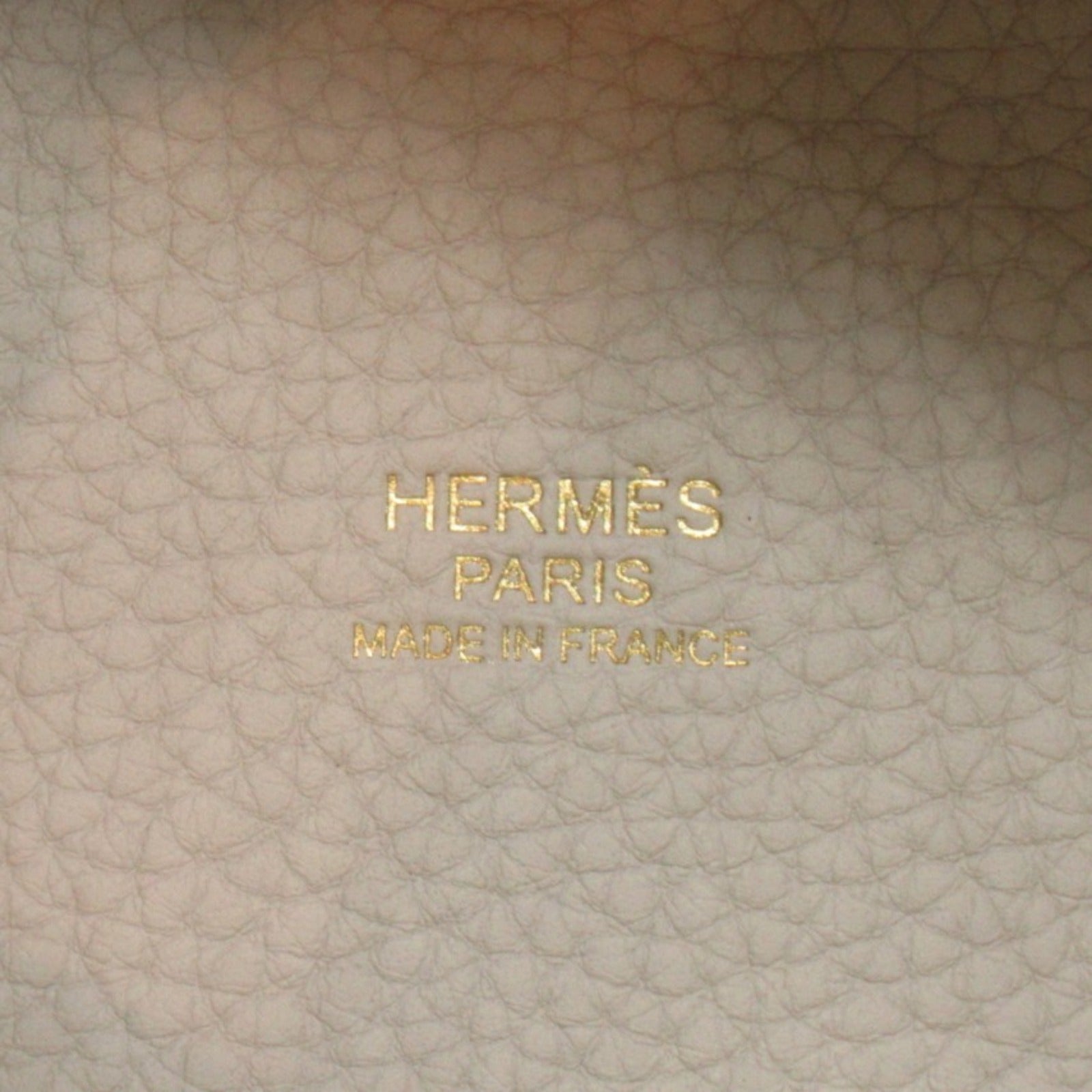 Hermes Picotin Lock PM Handbag Leather Clemence