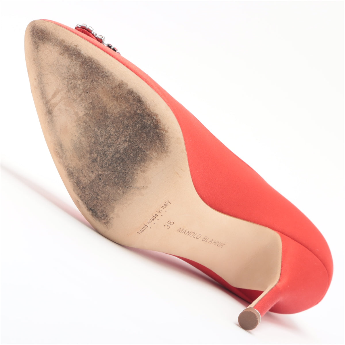 MANOROBRANIC HANGISI SATEN X LEADER PUMPS 38 LADY RED VISU  LOVE MARKET SHOP