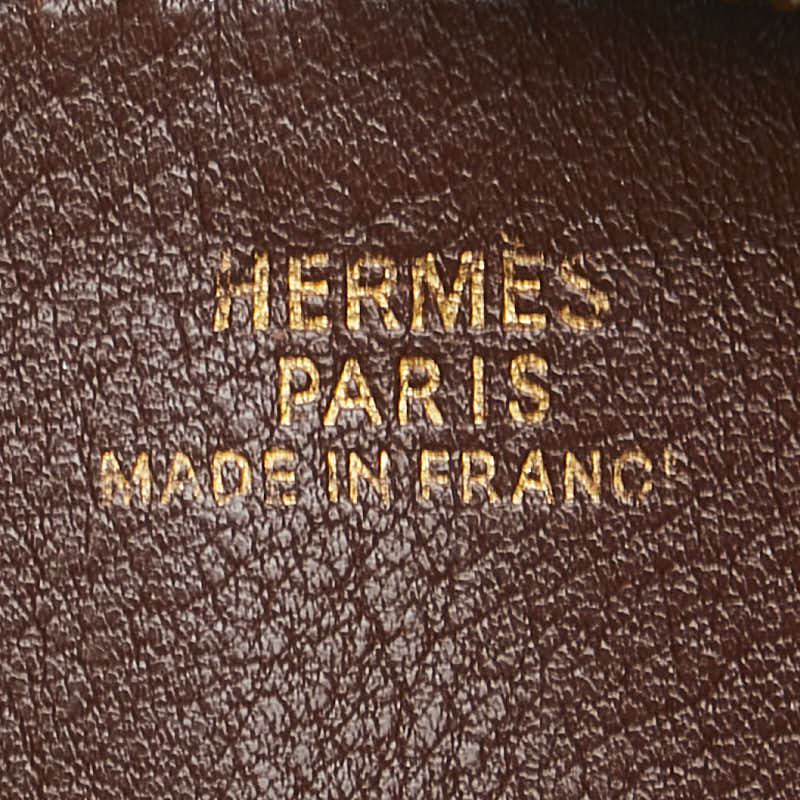 Hermes  Portefolio Coin Case Brown Leather  Hermes Home