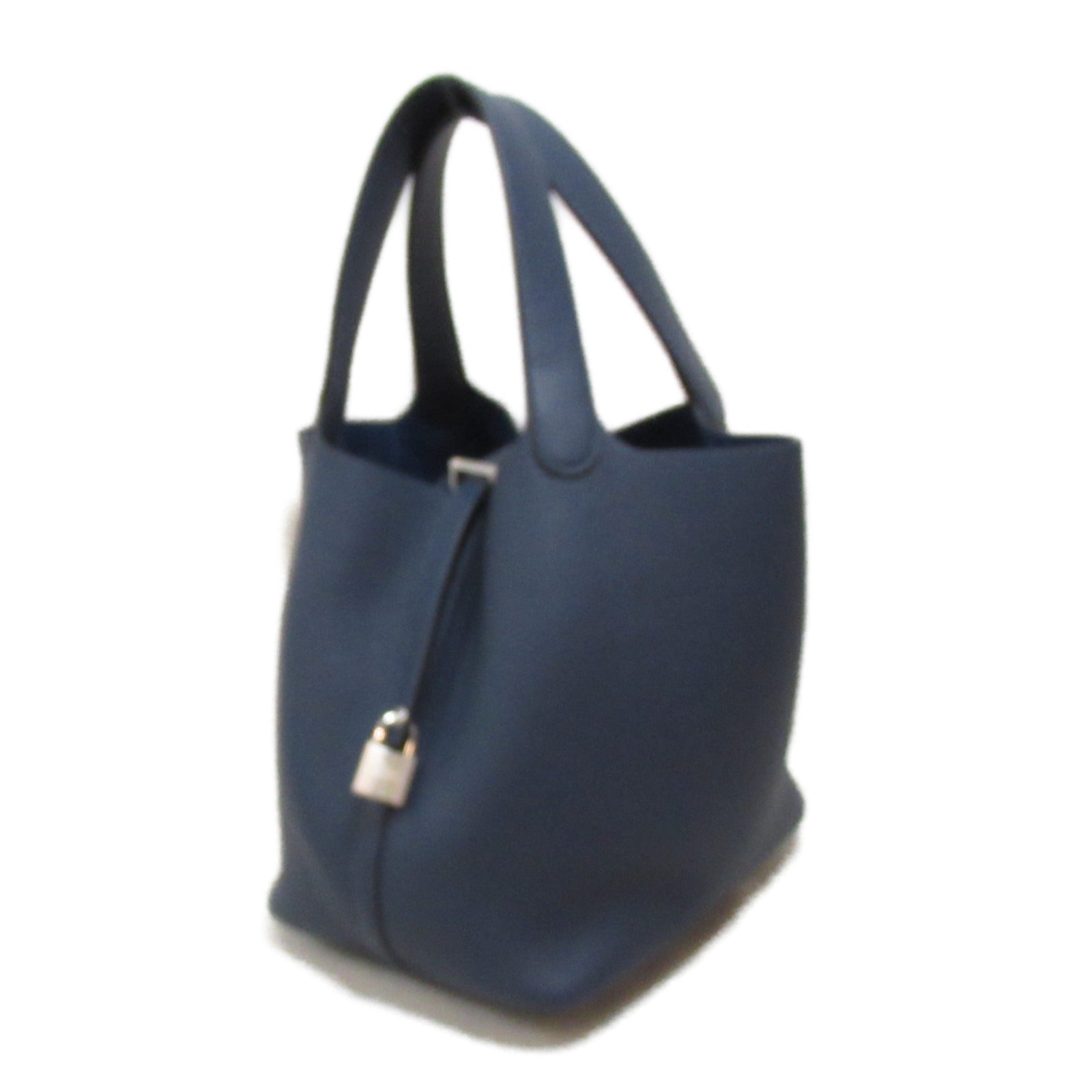 Hermes Picotin Lock MM Blue New Tote Bag