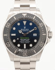 Rolex Seal  Deepsey D Blue 126660 SS AT D Blue Signboard Too Much