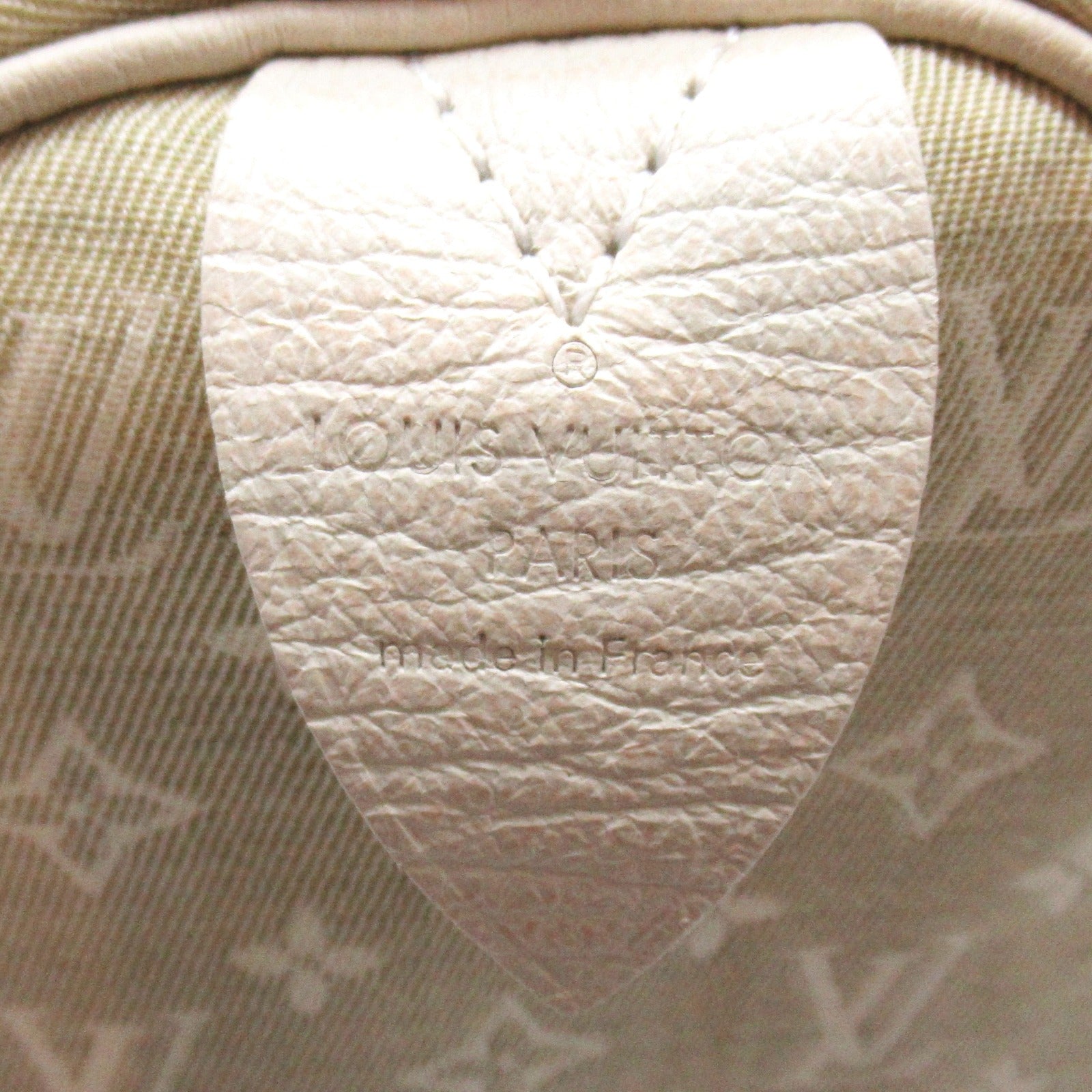 Louis Vuitton Louis Vuitton Speedy 30 Handbag PVC Coated Canvas Monogram Mini Run  White M95319