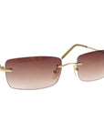 Celine Sunglasses Eyewear Brown Small Good