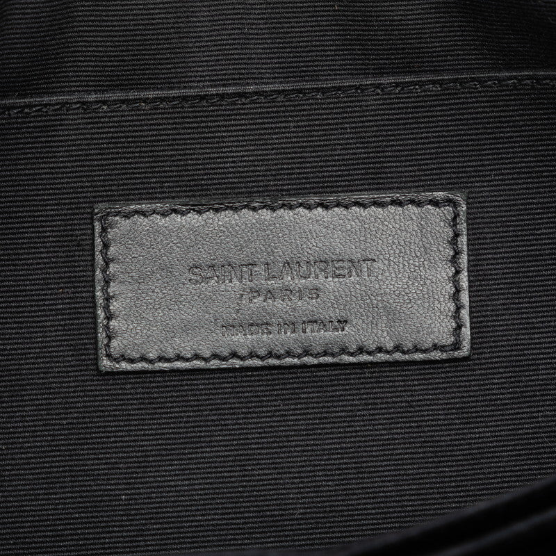Saint Laurent  Stalls  Secundary Bag 397295 Black Silver  Leather Saint Laurent Paris