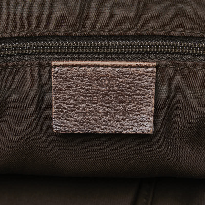 Gucci GG Canvas Abbey Handbag 130733 Beige Canvas Leather  Gucci