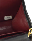 Chanel 1996-1997 Lambskin Pushlock Mini Full Flap Bag