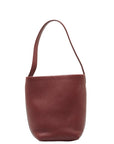ROW Small N/S Park Tote W1314 L129 Wine Red Bordeaux Leather