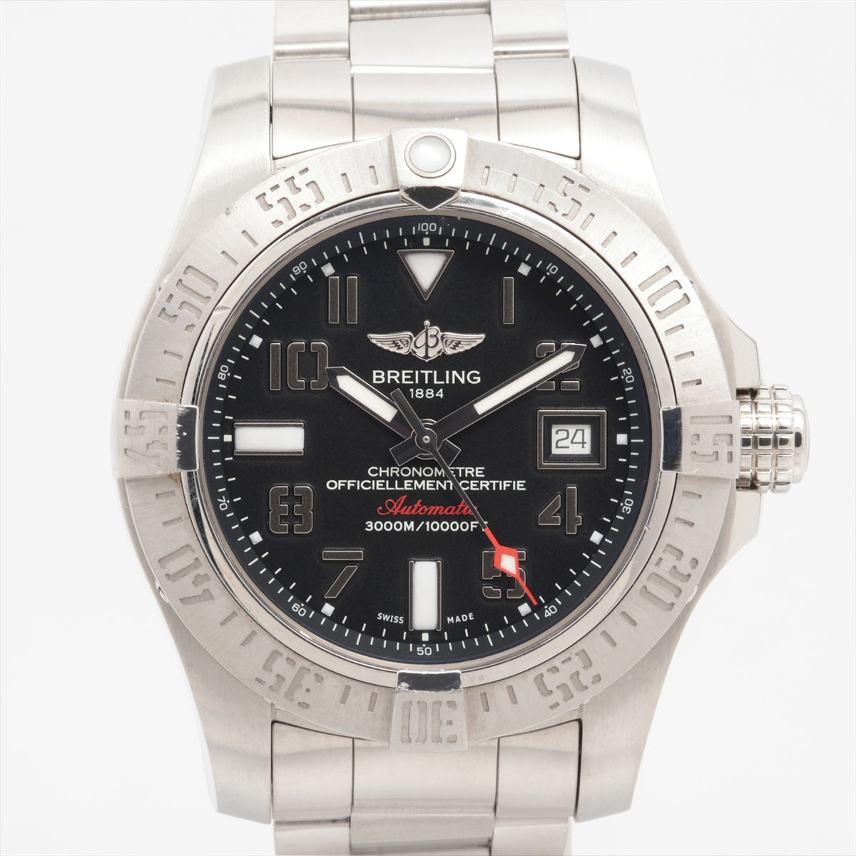 Breitling Avenger Seawolf A1733110/BC31 SS AT Black