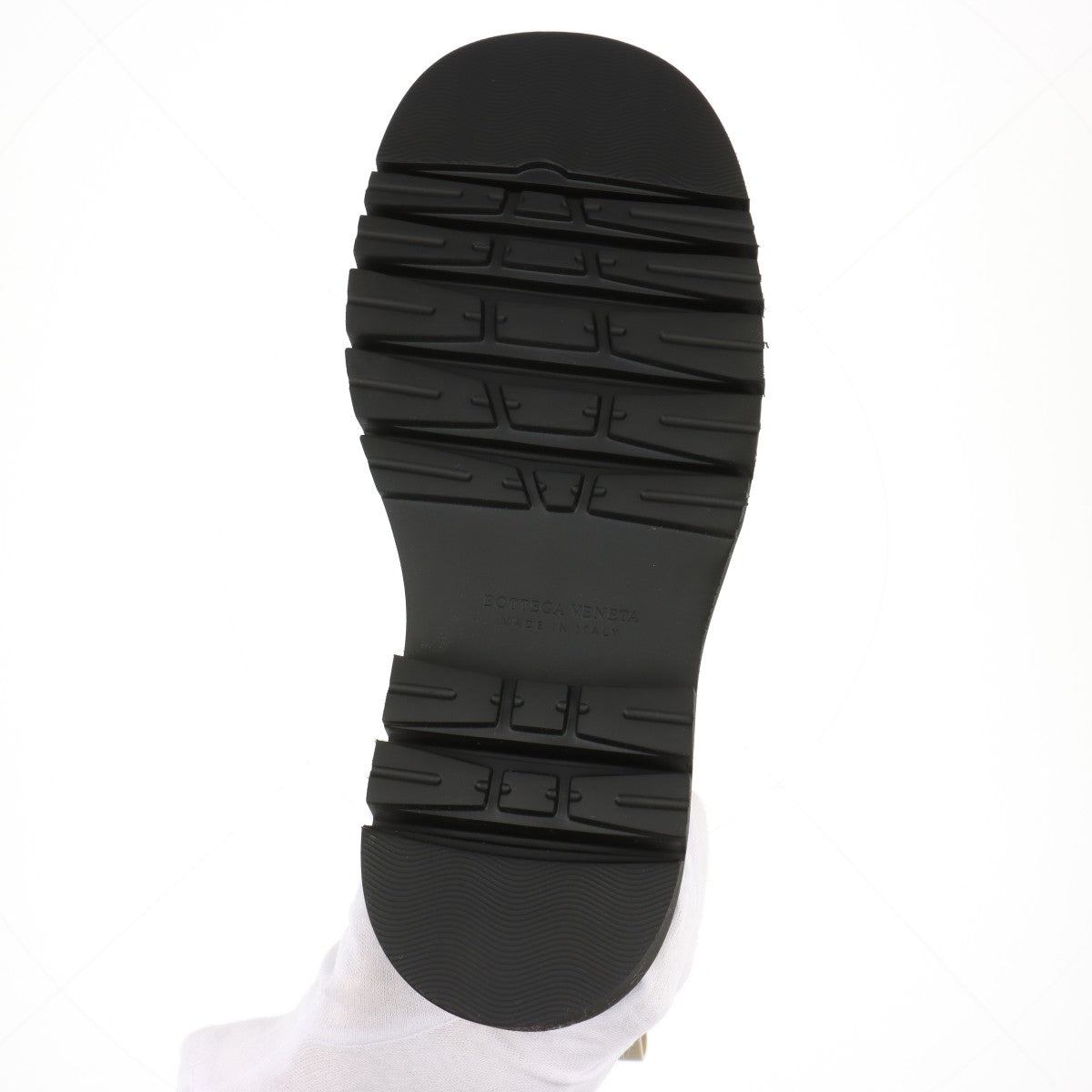 Bottega Veneta Leather Side Goar Shoes 37  Beige Rug