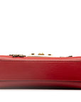 Gucci Star Chain Shoulder Bag 432182 Red Leather  Gucci