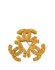 Chanel Vintage Coco Triple Brooch G   Chanel