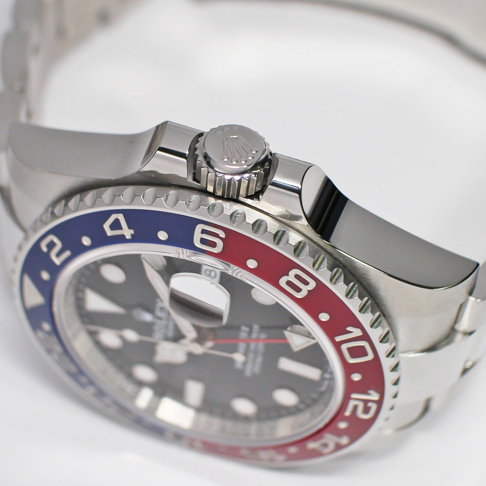 Rolex GMT Muster II 126710BLRO Random Black SS Red Blue Automatic Rolling  Oyster 2024