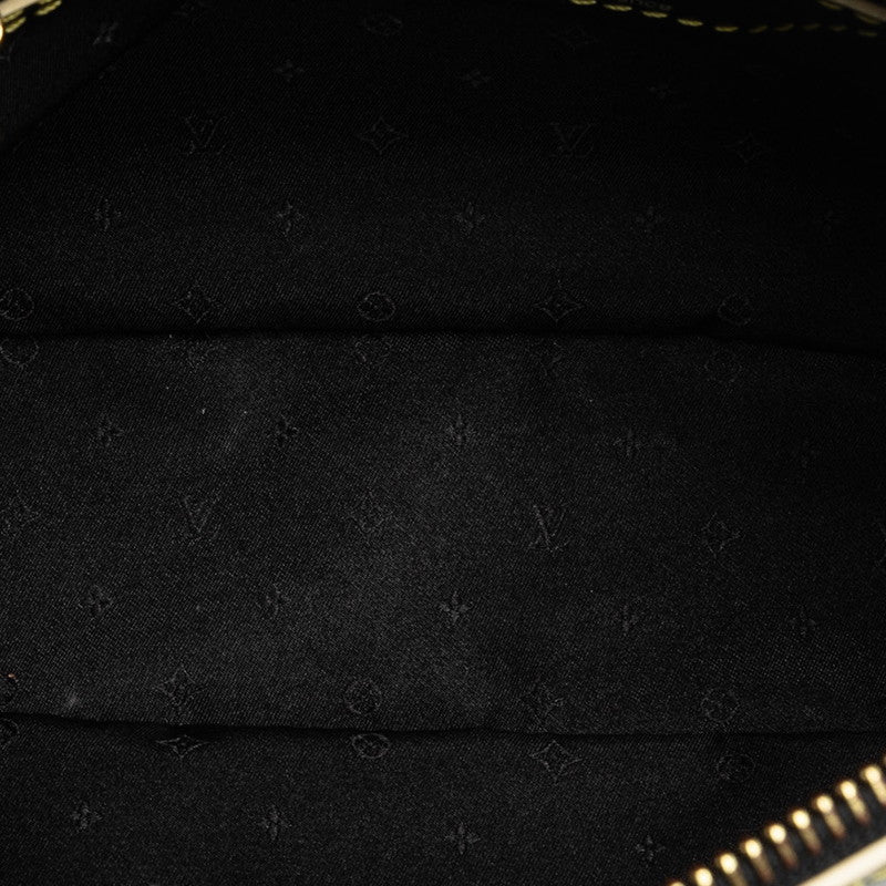 Louis Vuitton Suhari Locky Clutch Cratch Bag Second Bag M95628 Noneir Black Leather  Louis Vuitton