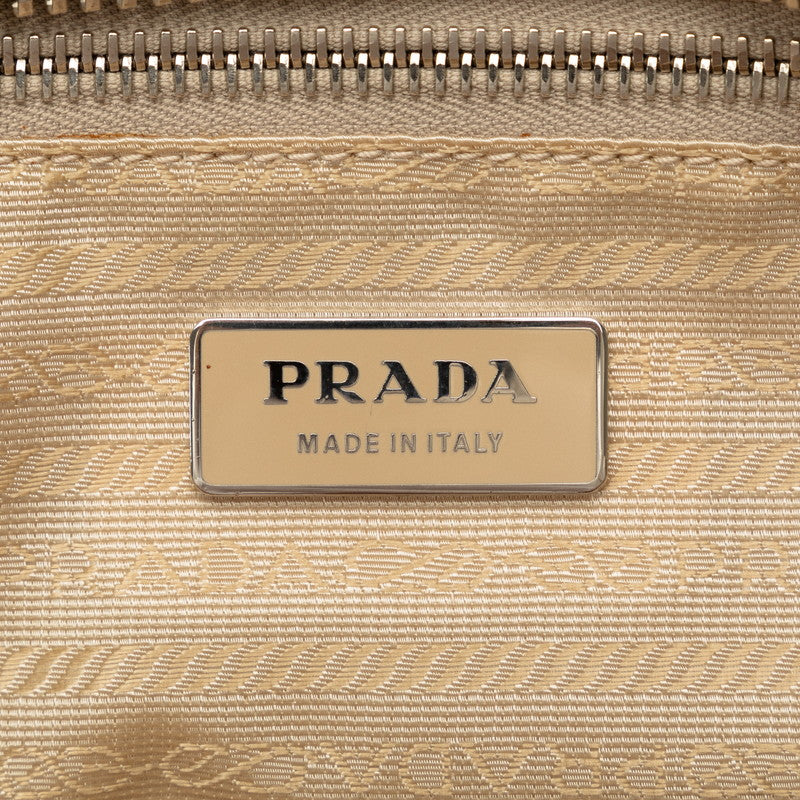 Prada handbag BR2247 Cyprus pink beige leather ladies PRADA