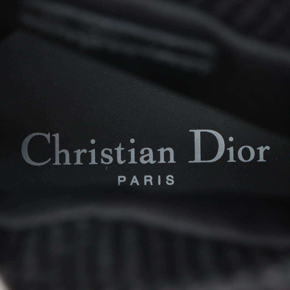 Christian Dior Mesh x Leather Boots 37  Black x White