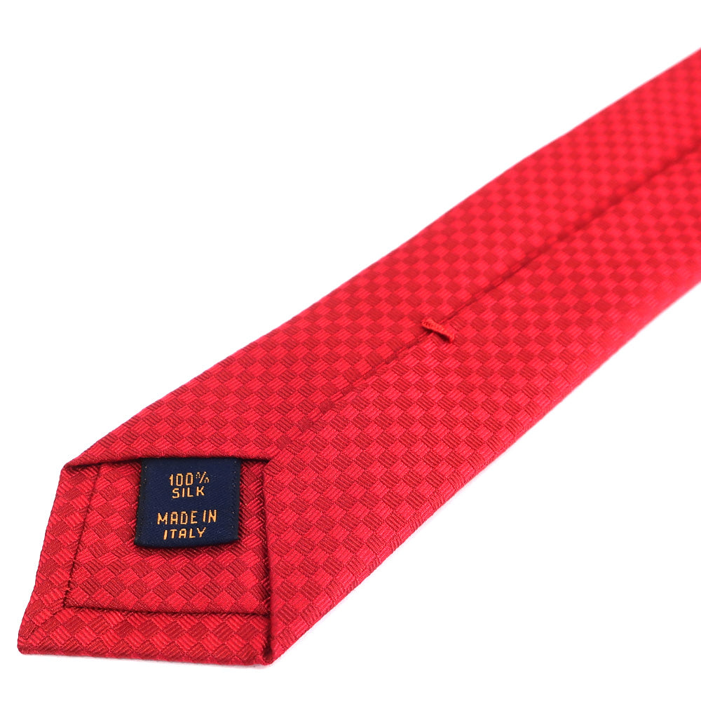 Louis Vuitton Cravat Red Cravat Micro-Damier M78751