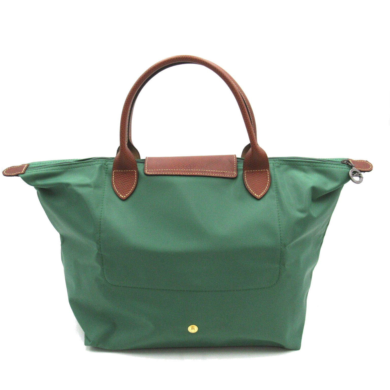 Longchamp Longchamp Original M Top Handle Bag Bag Polyamide Recycled Polyamide  Green Seal L1623089P84