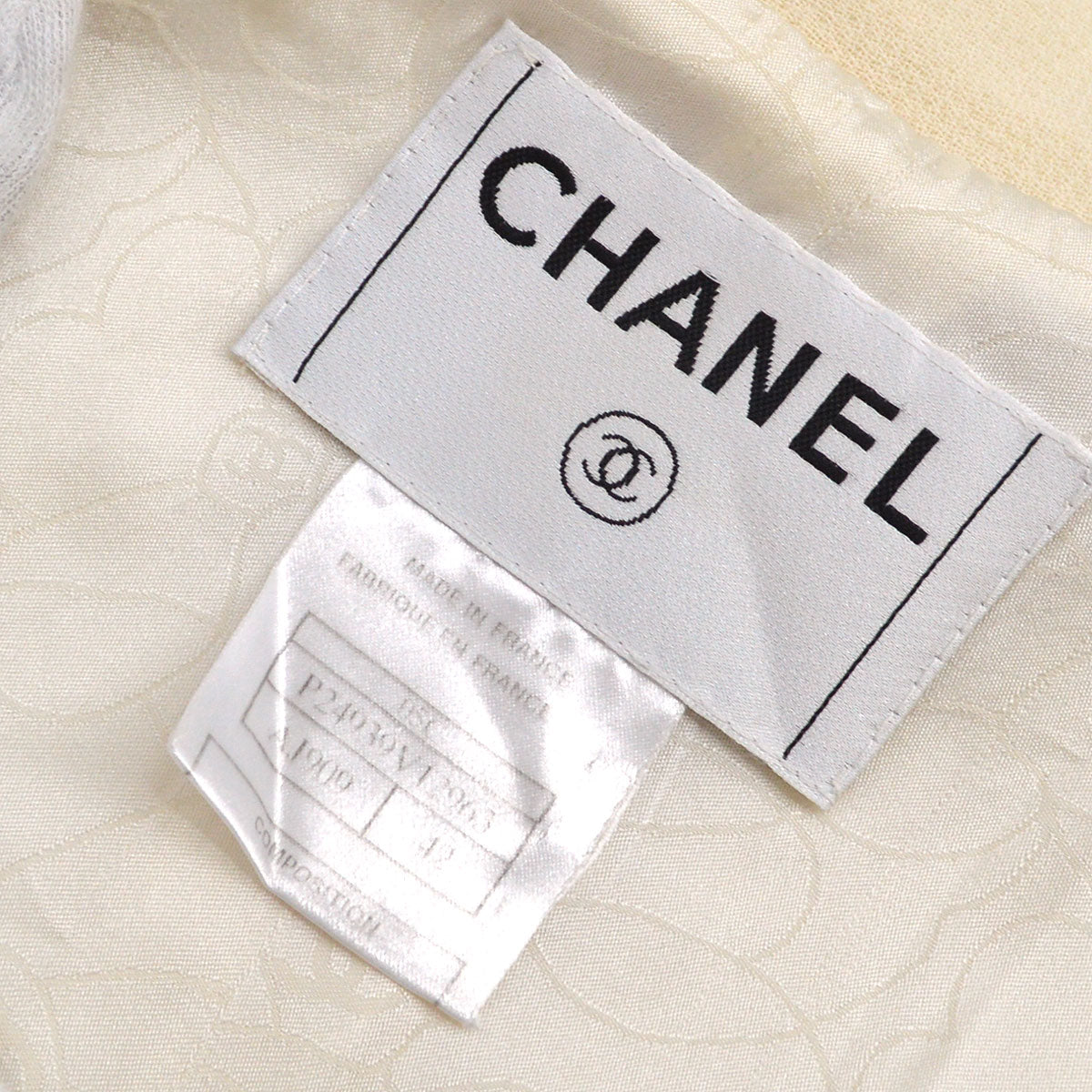 Chanel Cruise 2005 emblem patch double-breasted blazer 