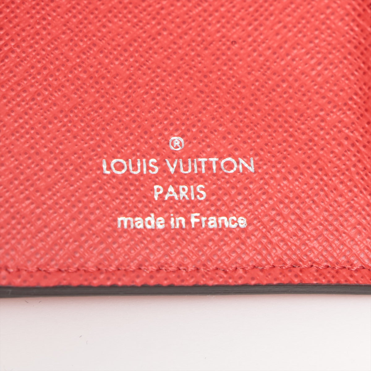 Louis Vuitton x Spring Epi Chain Compact Wallet M67755 Leather x Metal Compact Wallet Red SN2127
