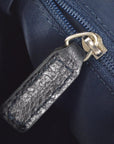 Christian Dior 2005 John Galliano Flight Trotter Handbag Navy