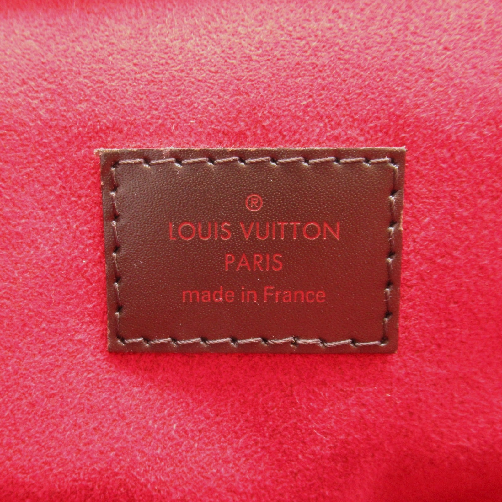Louis Vuitton Trevi 2w Shoulder Bag PVC Coated Linen Damier  Brown  N51997