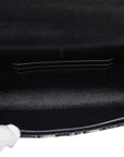 Dior Trotter Shoulder Wallet Black Beige Canvas Leather  Dior (Ginestapo)