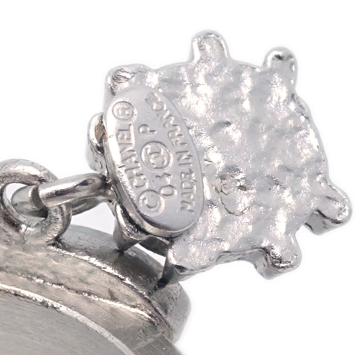 Chanel Ladybug Ring Silver 