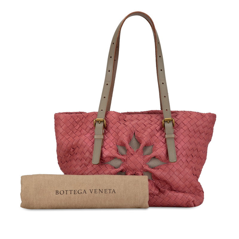 BOTTEGAVENETA Intercept Marquez Handbag Shoulder Bag Pink Gr Leather  BOTTEGAVENETA