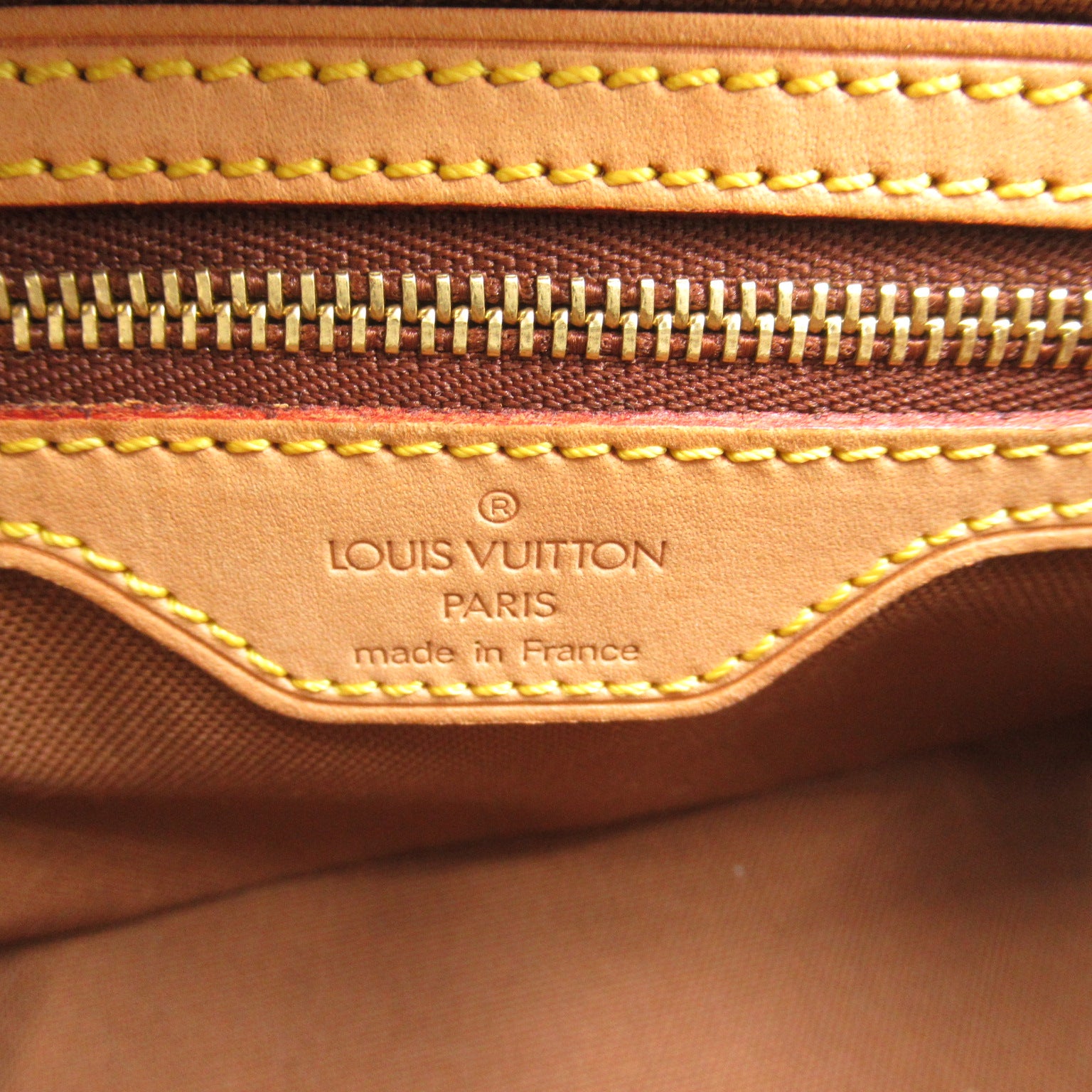 Louis Vuitton Louis Vuitton Trolley Shoulder Bag PVC Coated Canvas Monogram  Brown M51240