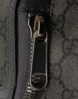 Gucci GG Supreme GG Marmont Waist Bag Body Bag 733868 Grey PVC Leather  Gucci