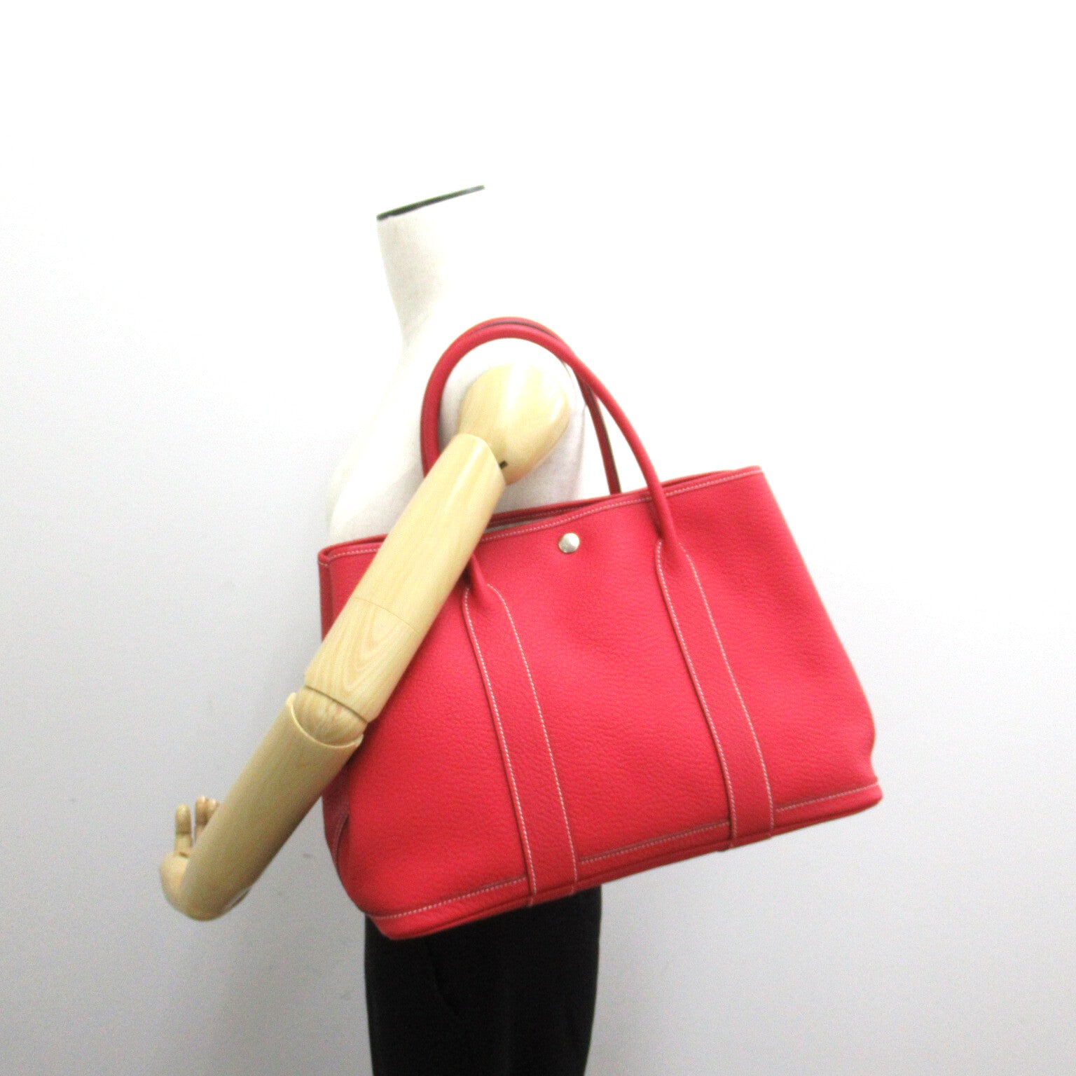 Hermes Hermes Garden Party 36 PM Handbag Bag  Negonda  Red Collection