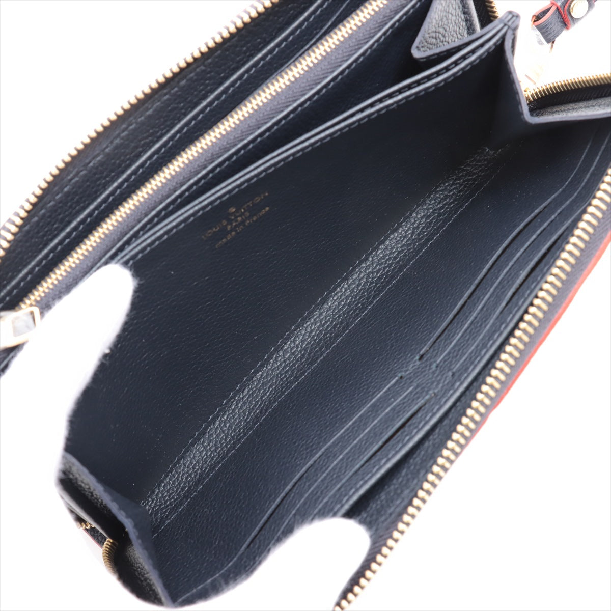 Louis Vuitton Monogram Amplant  Wallet M62121 Marine Round Zip Wallet