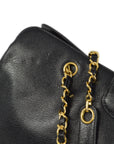 Chanel Black Caviar Supermodel Shoulder Bag